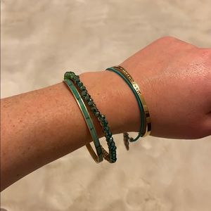 J.Crew & Boutique bangle set of 4